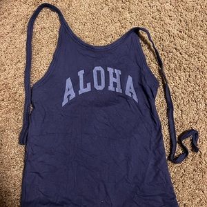 Aloha halter top never worn, brand new